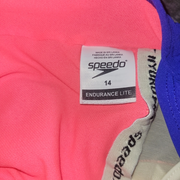Speedo Colorful Endurance Lite Swimsuit 14 - Picture 5 of 5